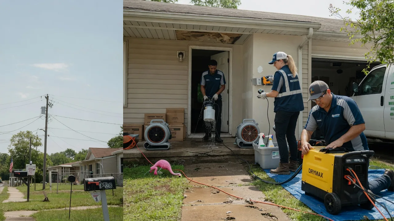 Storm Damage Water Removal in Lupton City, TN near me